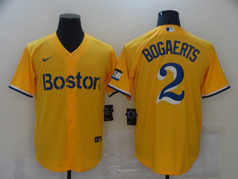 Red Sox 2 Xander Bogaerts Gold Nike 2021 City Connect Replica Player Cool Base Jersey,We sell and wholesale Red Sox 2 Xander Bogaerts Gold Nike 2021 City Connect Replica Player Cool Base Jersey on line form chian!